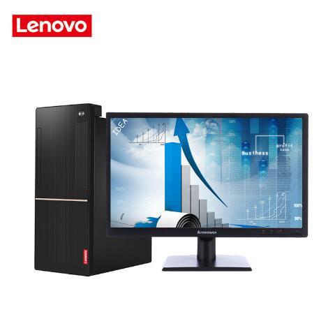 国产大鸡巴视频联想（Lenovo）扬天M6201C 商用台式机(I3-6100 4G 1T  DVD  2G独显  21寸)